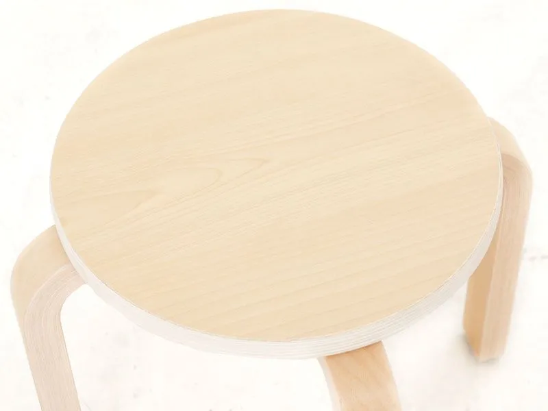 Stacking stool Ola Detail Seat melamine coated Stacking stool Ola Detail Seat melamine coated